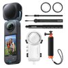 Kamera sportowa INSTA360 X4 INVISIBLE DIVE BUNDLE, filmy 360° w rozdzielczości 8K/30 FPS, Wi-Fi, Bluetooth