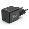 Ładowarka sieciowa HAMA SuperMini GaN PD/QC 30W Czarny
