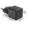 Ładowarka sieciowa HAMA SuperMini GaN PD/QC 30W Czarny Napięcie wyjściowe [V] 3.3 - 11