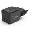 Ładowarka sieciowa HAMA SuperMini PD/QC 20W Czarny Szerokość [mm] 27.5