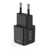 Ładowarka sieciowa HAMA SuperMini PD/QC 20W Czarny Liczba zasilanych urządzeń 1