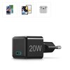 Ładowarka sieciowa HAMA SuperMini PD/QC 20W Czarny Napięcie wyjściowe [V] 12