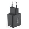 Ładowarka sieciowa HAMA SuperMini GaN PD/QC 45W Czarny Liczba zasilanych urządzeń 1
