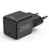 Ładowarka sieciowa HAMA SuperMini PD/QC 25W Czarny