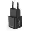 Ładowarka sieciowa HAMA SuperMini PD/QC 25W Czarny Liczba zasilanych urządzeń 1