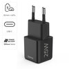 Ładowarka sieciowa HAMA SuperMini PD/QC 25W Czarny Napięcie wyjściowe [V] 3.3 - 5.9
