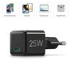Ładowarka sieciowa HAMA SuperMini PD/QC 25W Czarny Napięcie wyjściowe [V] 5