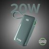 Powerbank SBS 10000 mAh 22.5W PD Jasnoszary Typ ładowania AFC Adaptive Fast Charge