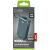 Powerbank SBS 10000 mAh 22.5W PD Jasnoszary Prąd wyjściowy [A] 3