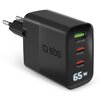 Ładowarka sieciowa SBS GAN 65W Czarny