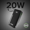 Powerbank SBS 10000 mAh 22.5W PD Czarny Typ ładowania AFC Adaptive Fast Charge
