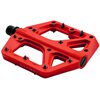 Pedały rowerowe CRANKBROTHERS Stamp 1 Large Czerwony Materiał Stal