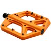 Pedały rowerowe CRANKBROTHERS Stamp 1 Small Pomarańczowy Materiał Stal