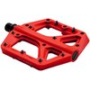 Pedały rowerowe CRANKBROTHERS Stamp 1 Small Czerwony Materiał Stal