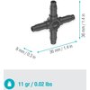 Czwórnik GARDENA Micro-Drip-System 13214-20 (10 szt.) Liczba sztuk w opakowaniu 10