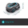 Robot koszący GARDENA Sileno Max 1200 Smart 19902-32 Maksymalny czas pracy na jednym ładowaniu [min] 50