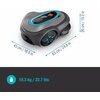 Robot koszący GARDENA Sileno Max 1500 19903-32 Szerokość koszenia [mm] 220