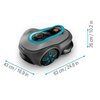 Robot koszący GARDENA Smart Sileno Free 600 19921-32 sterowanie Wi-Fi Aplikacja do sterowania Gardena Smart System App