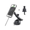 Uchwyt na telefon TECH-PROTECT V9 Magsafe Dashboard & Vent Wireless Charger 15W Czarny Miejsce montażu Deska rozdzielcza