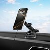 Uchwyt na telefon TECH-PROTECT V9 Magsafe Dashboard & Vent Wireless Charger 15W Czarny Kompatybilność Apple Magsafe