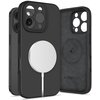 Etui TECH-PROTECT Liquid Silicone Magsafe do Apple iPhone 16 Pro Max Czarny