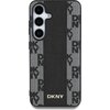 Etui DKNY Leather Checkered Pattern MagSafe do Samsung Galaxy S25 Czarny Seria telefonu Galaxy S