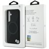 Etui BMW Leather Half Textured MagSafe do Samsung Galaxy S25 Czarny Marka telefonu Samsung