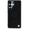 Etui BMW Leather Half Textured MagSafe do Samsung Galaxy S25 Ultra Czarny Model telefonu Galaxy S25 Ultra