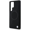 Etui BMW Leather Half Textured MagSafe do Samsung Galaxy S25 Ultra Czarny Typ Etui magnetyczne
