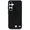 Etui BMW Leather Oversized Stripes MagSafe do Samsung Galaxy S25 Czarny Model telefonu Galaxy S25