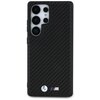 Etui BMW Leather Carbon MagSafe do Samsung Galaxy S25 Ultra Czarny Model telefonu Galaxy S25 Ultra
