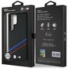 Etui BMW Leather Tricolor Crossing Stripes MagSafe do Samsung Galaxy S25 Ultra Czarny Marka telefonu Samsung