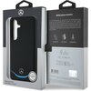 Etui MERCEDES Leather Contrasted Blue Horizontal Curve MagSafe do Samsung Galaxy S25 Czarny Marka telefonu Samsung