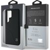 Etui MERCEDES Leather Curved Stitches do Samsung Galaxy S25 Ultra Czarny Marka telefonu Samsung