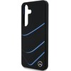 Etui MERCEDES Silicone Contrasted Curves MagSafe do Samsung Galaxy S25 Czarny Typ Etui magnetyczne