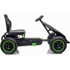 Gokart na pedały ENERO 18 Czarno-zielony Materiał wykonania Pianka EVA