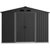 Domek narzędziowy SASKA GARDEN 1061719 Szary 321 x 257 x 202 cm Podłoga Nie