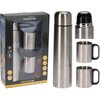Termos REDCLIFFS 1000 ml Srebrny Funkcje dodatkowe Hermetyczny korek
