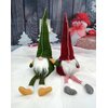 Skrzat SASKA GARDEN 1044774 Gnom Czerwono-szaro-biały 30+15 cm Gwarancja 24 miesiące