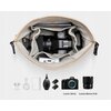 Torba K&F CONCEPT KF13.168V1 Sling Bag 5l Beżowy Kieszenie zewnętrzne Nie