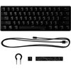 Klawiatura HYPERX Alloy Origins 60 Aqua Typ klawiatury Mechaniczna