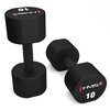 Zestaw hantli HMS HPT10 (2 x 10 kg) Materiał Stal