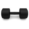 Zestaw hantli HMS HPT10 (2 x 10 kg) Materiał TPU