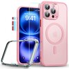 Etui ESR Classic Pro Set HaloLock MagSafe do Apple iPhone 16 Pro Max Różowy Matowy