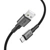 Kabel USB-A - USB-C TECH-PROTECT UltraBoost DNA 15W 0.5 m Szary Obsługiwane zasilanie [W] do 15