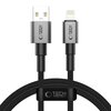 Kabel USB-A - Lightning TECH-PROTECT UltraBoost DNA 15W 1 m Szary