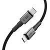 Kabel USB-C - USB-C TECH-PROTECT UltraBoost DNA 60W 3 m Szary Obsługiwane zasilanie [W] do 60