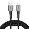 Kabel USB-A - Lightning TECH-PROTECT UltraBoost DNA 15W/2.4A 2 m Szary