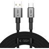 Kabel USB-A - USB-C TECH-PROTECT UltraBoost DNA 15W 3 m Szary