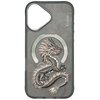 Etui NIMMY Dragon MagSafe do Apple iPhone 16 Szary Seria telefonu iPhone